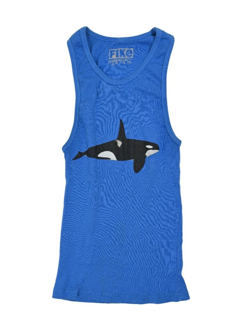 Dominic Fike & Band Orca Tank Top in Blue